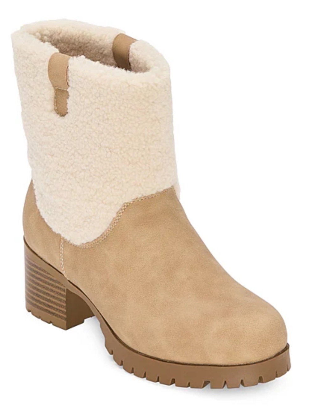 Thereabouts Girls Sawyer Stacked Heel Bootie- Size 11